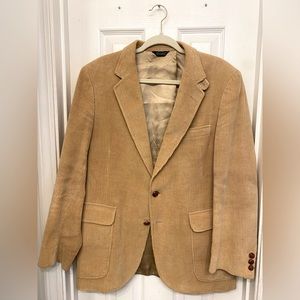 Yellow Corduroy Blazer